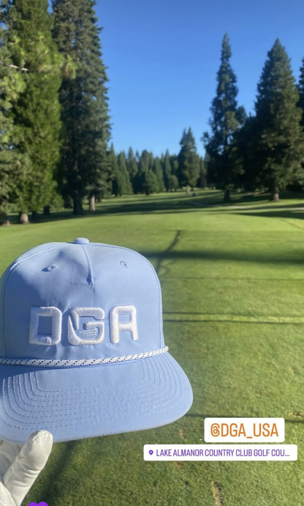 Hole in one celebration